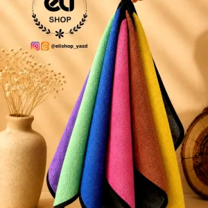 ✨ دستمال حوله‌ای ضخیم دورو میکروفایبر ✨💦